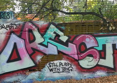 Graffiti Wall in Köln - Photo by Pentabarf - cgn, cologne, Köln (2018)