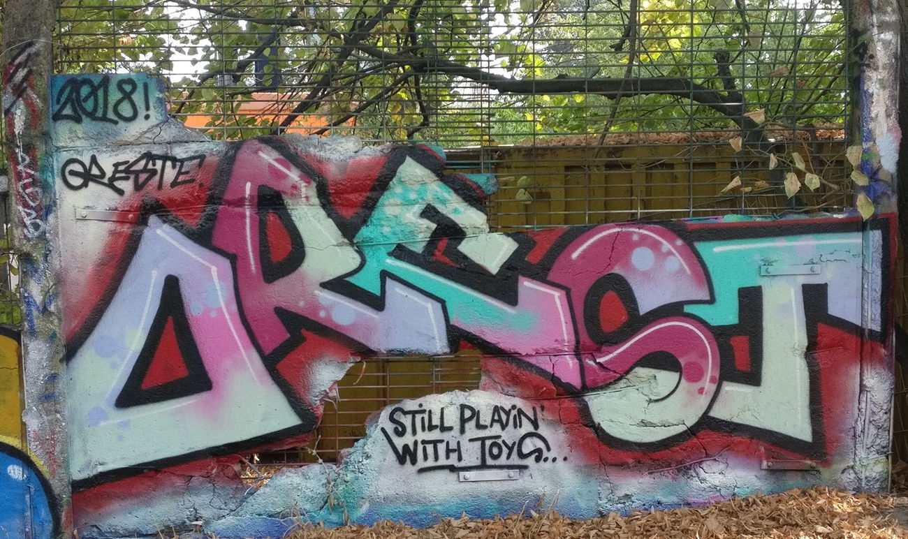 Graffiti Wall in Köln - Photo by Pentabarf - cgn, cologne, Köln (2018)