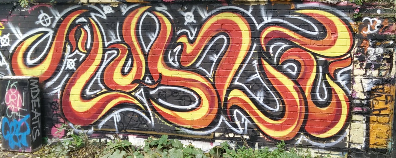 Graffiti Wall in Köln - Photo by Pentabarf - cgn, cologne, köln (2016)