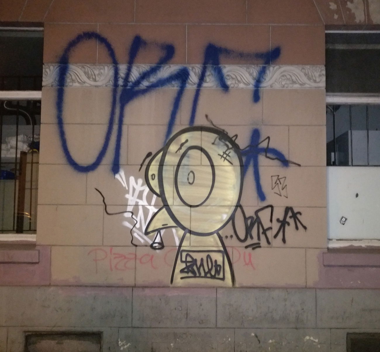 Graffiti Bombing in Bonn - Photo by Pentabarf - bonn, orf, character (2017)