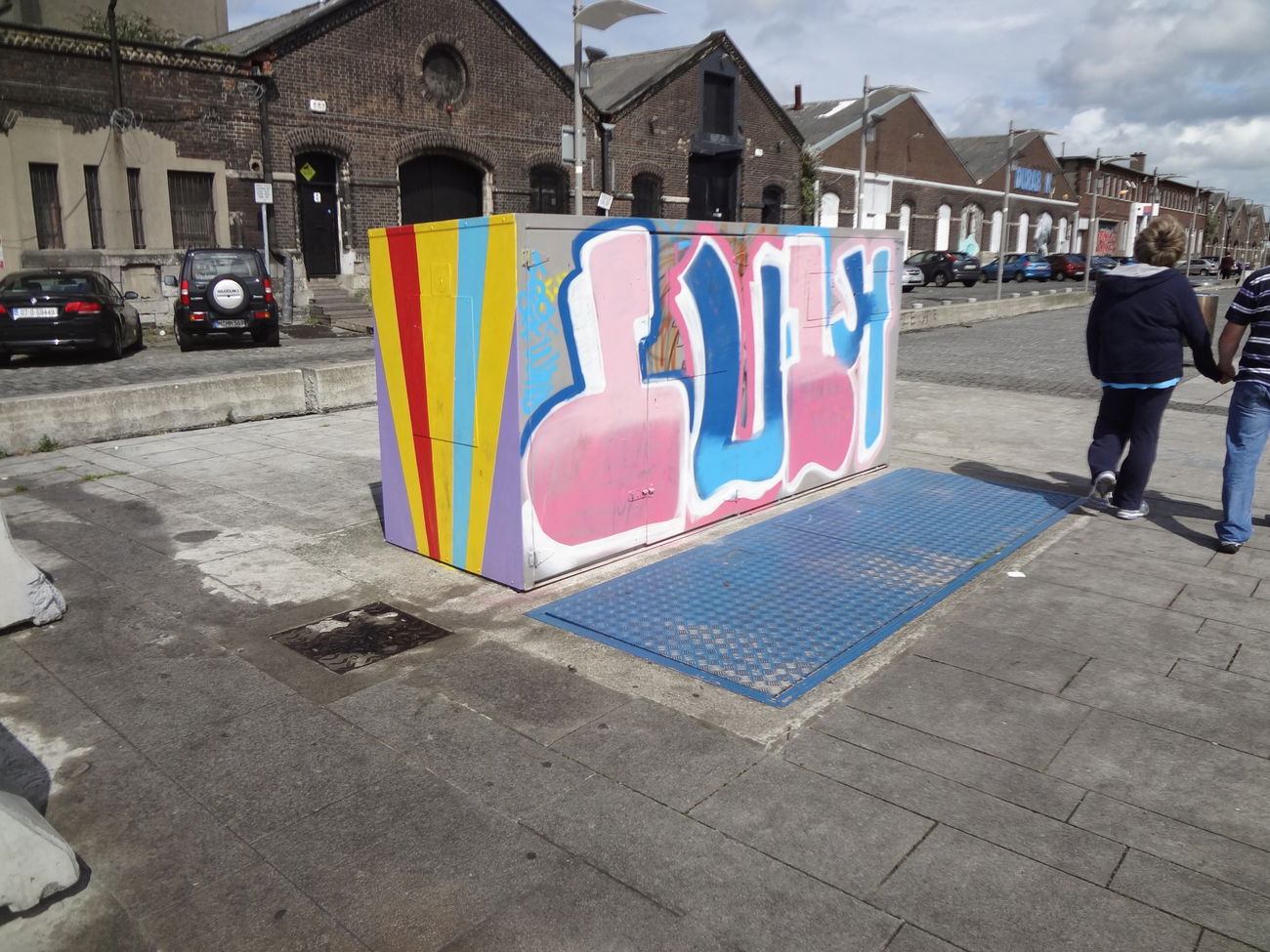 Graffiti Wall in Dublin - Photo by Pentabarf - irland, ireland, dublin