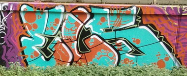 Graffiti Wall in Deutschland - Photo by Pentabarf - brühl, badorf, halloffame (2016)