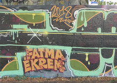 Graffiti Wall in Köln - Photo by Pentabarf - cgn, cologne, Köln (2018)