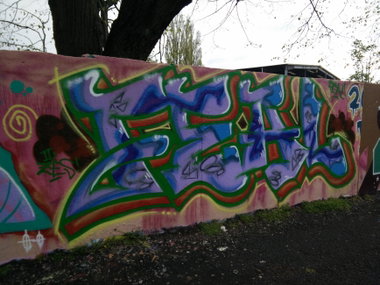 Graffiti Wall in Köln - Photo by Pentabarf - cgn, cologne, köln (2016)