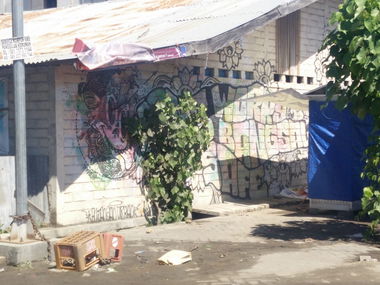 Graffiti in Indonesia - Photo by Pentabarf - indonesia, indonesien, lombok