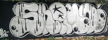 Graffiti Wall in Köln - Photo by Pentabarf - cgn, cologne, köln (2016)