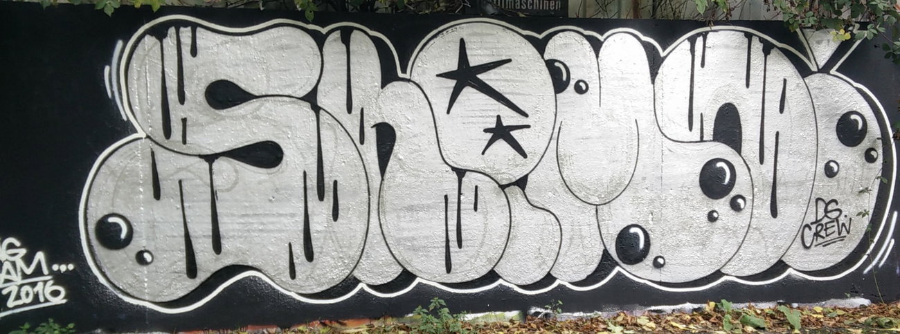 Graffiti Wall in Köln - Photo by Pentabarf - cgn, cologne, köln (2016)