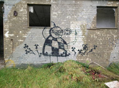 Graffiti Street Art in Deutschland - Photo by Pentabarf - Character, Eifel, Euskirchen