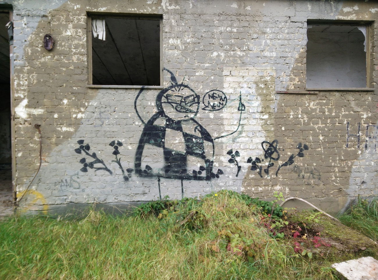 Graffiti Street Art in Deutschland - Photo by Pentabarf - Character, Eifel, Euskirchen