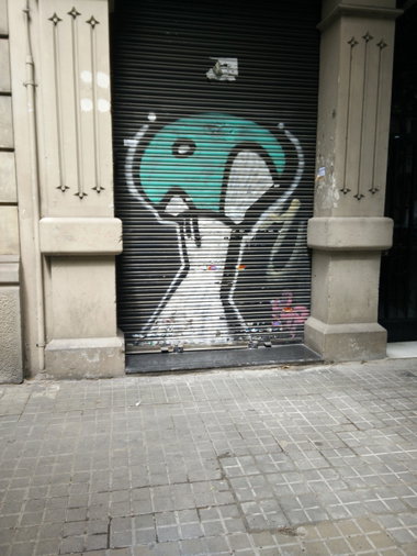 Graffiti in Barcelona - Photo by Pentabarf - Barcelona, Spanien, Spain