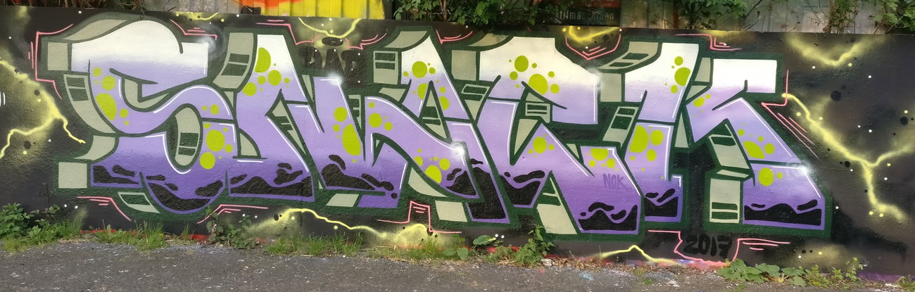 Graffiti Wall in Köln - Photo by Pentabarf - cologne, cgn, köln (2017)