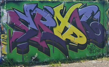 Graffiti Wall in Köln - Photo by Pentabarf - cologne, cgn, köln