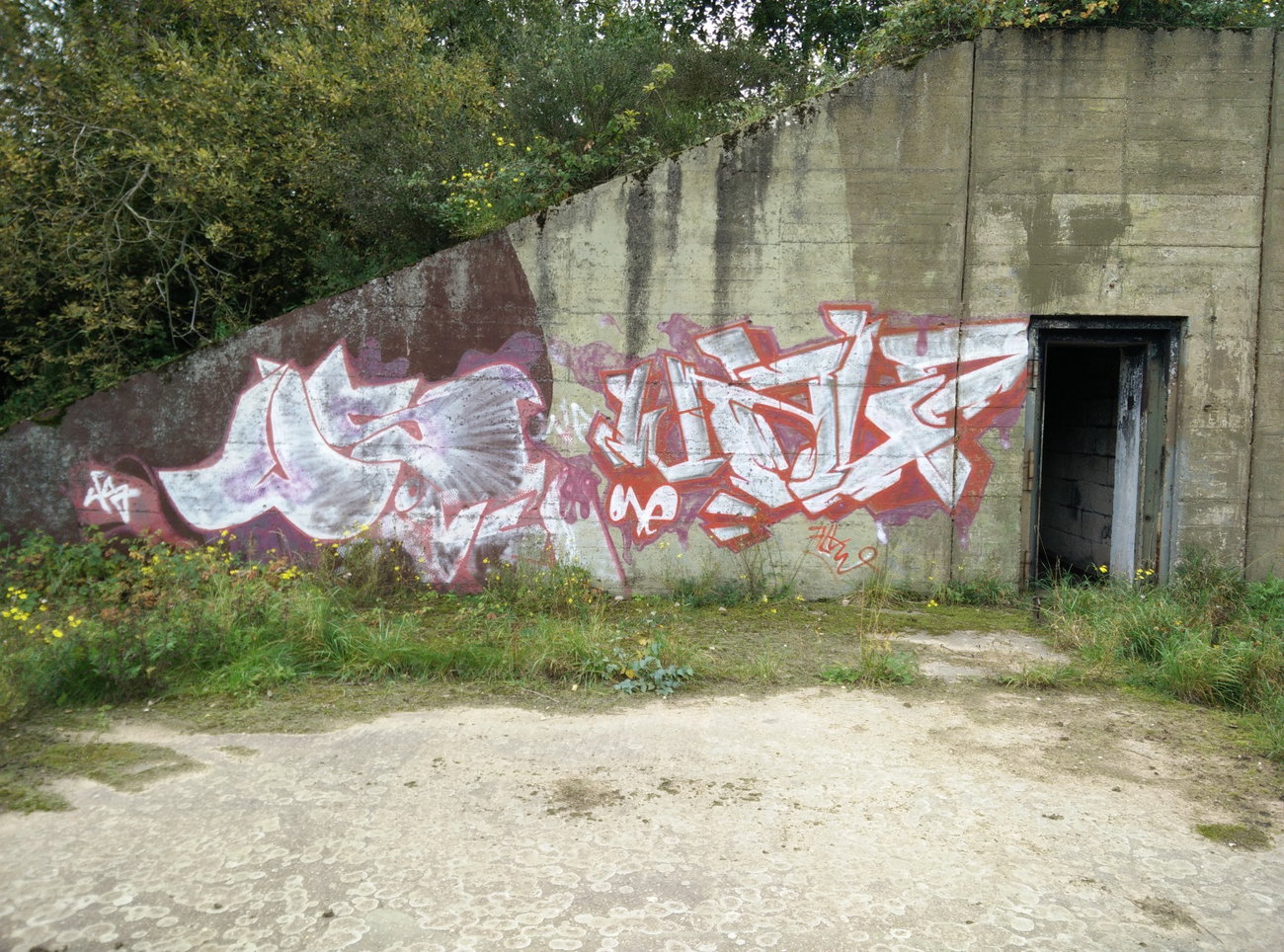 Graffiti in Deutschland - Photo by Pentabarf - L5, Walfone, Eifel
