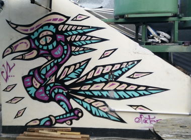 Graffiti Street Art in Jl. Cikini Raya No.60Bc - Photo by Pentabarf - indonesia, indonesien, jakarta