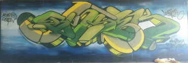 Graffiti Wall in Amsterdam - Photo by Pentabarf - amsterdam, flevopark