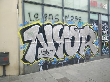 Graffiti Bombing in Barcelona - Photo by Pentabarf - Barcelona, Spanien, Spain