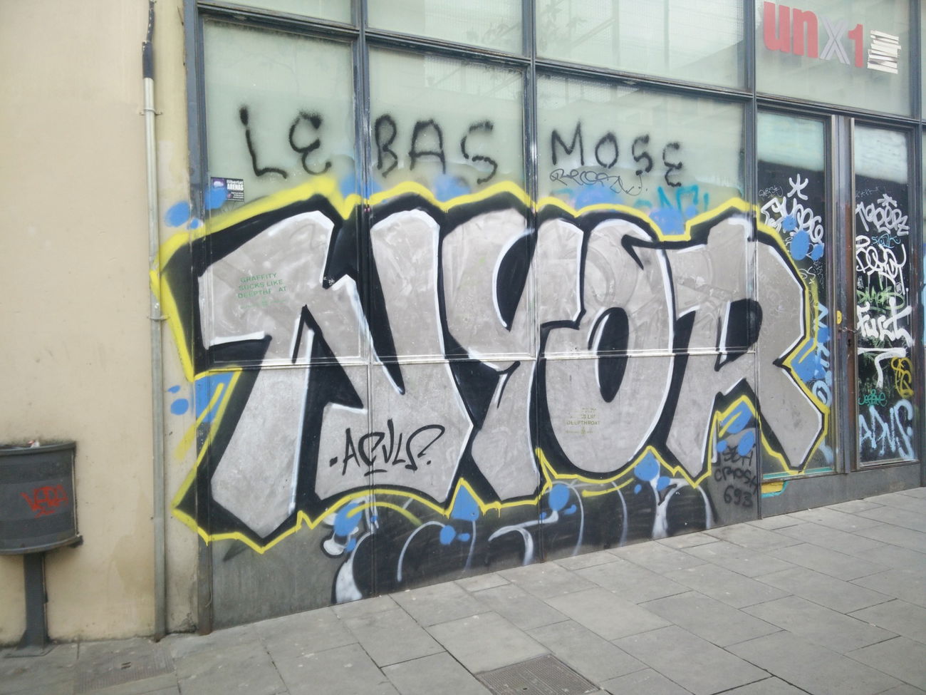Graffiti Bombing in Barcelona - Photo by Pentabarf - Barcelona, Spanien, Spain