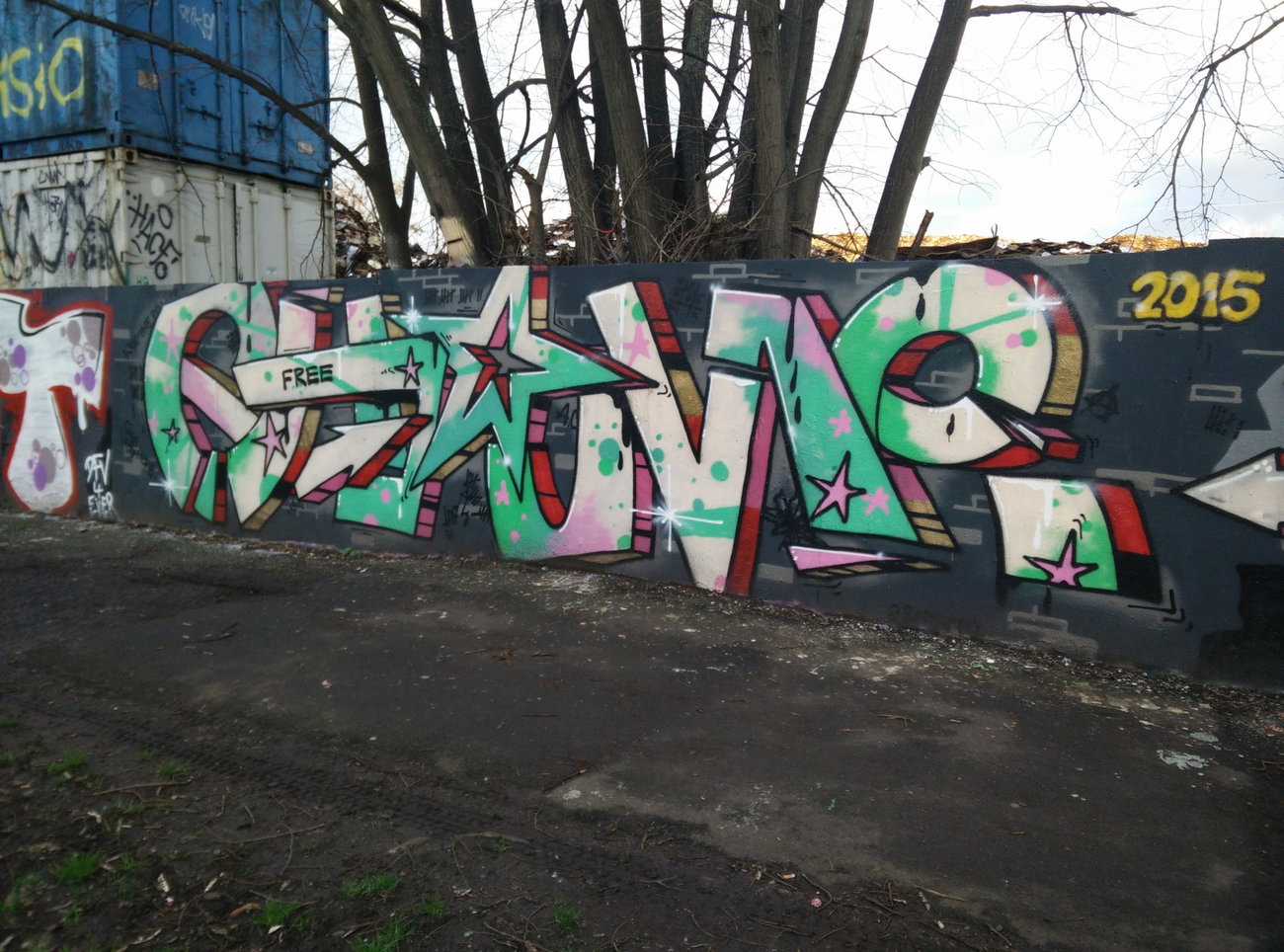 Graffiti in Köln - Photo by Pentabarf - cgn, cologne, köln (2015)