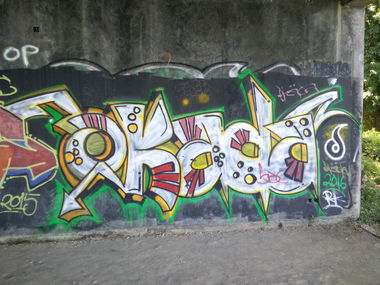 Graffiti Wall in Indonesia - Photo by Pentabarf - indonesia, indonesien, lombok (2016)