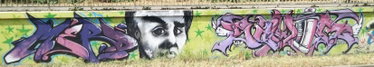 Graffiti in Deutschland - Photo by Pentabarf - brühl, walloffame, säwer (2016)