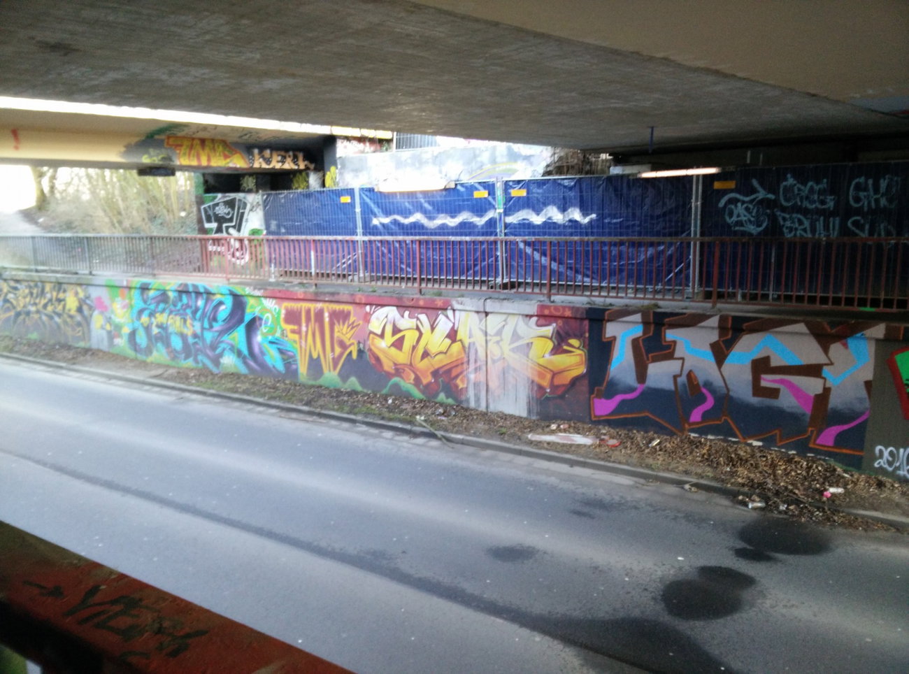 Graffiti Wall in Deutschland - Photo by Pentabarf - Scar, FMC, Logi