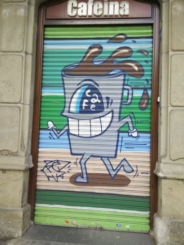 Graffiti in Barcelona - Photo by Pentabarf - Barcelona, Spanien, Spain