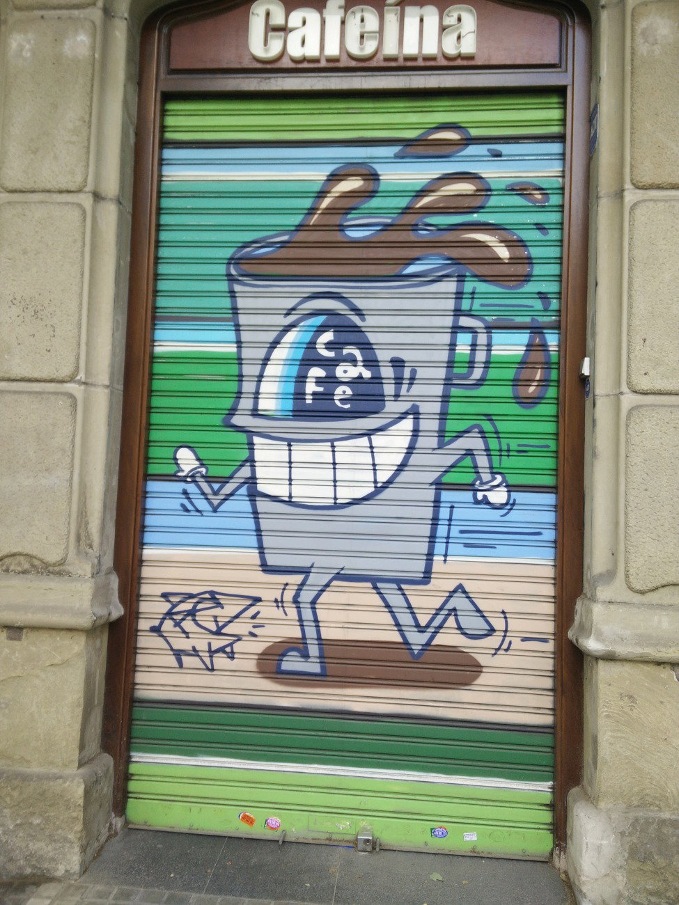 Graffiti in Barcelona - Photo by Pentabarf - Barcelona, Spanien, Spain