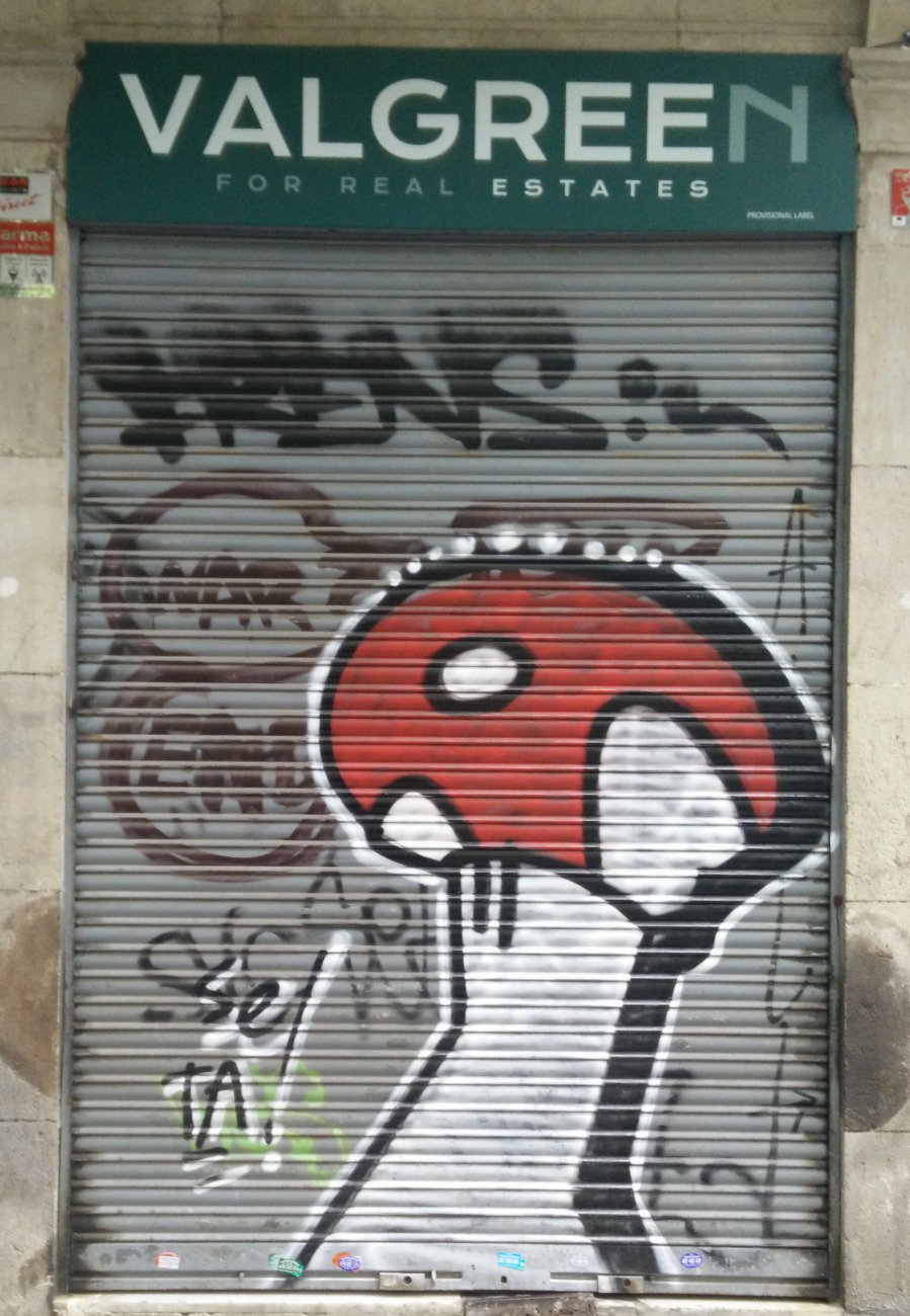 Graffiti in Barcelona - Photo by Pentabarf - barcelona, spain, spanien