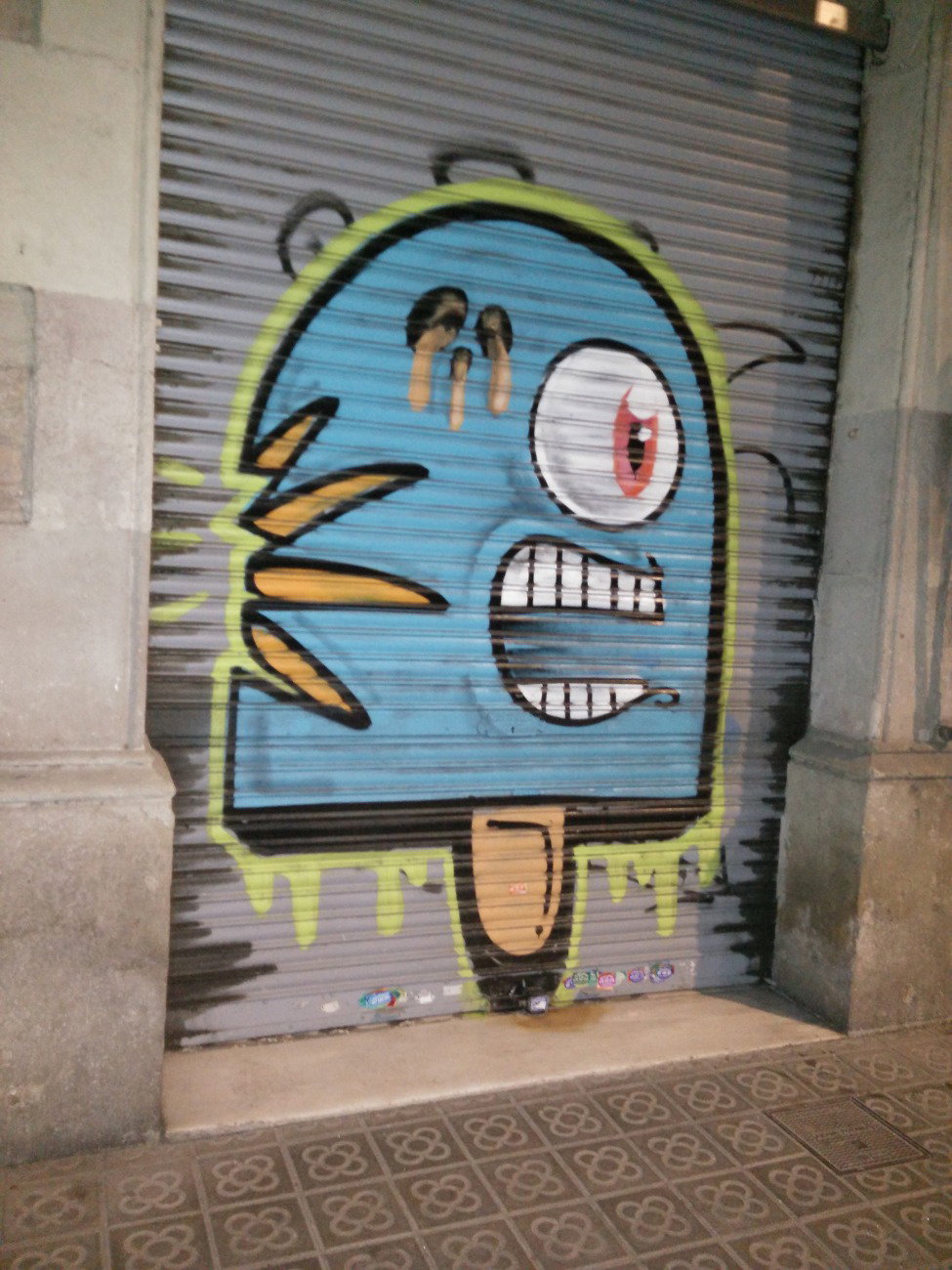Graffiti in Barcelona - Photo by Pentabarf - Barcelona, Spanien, Spain