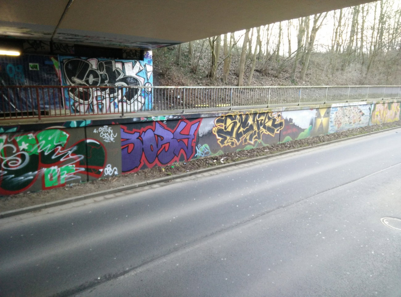 Graffiti Wall in Deutschland - Photo by Pentabarf - Soik, Soby, WallofFame