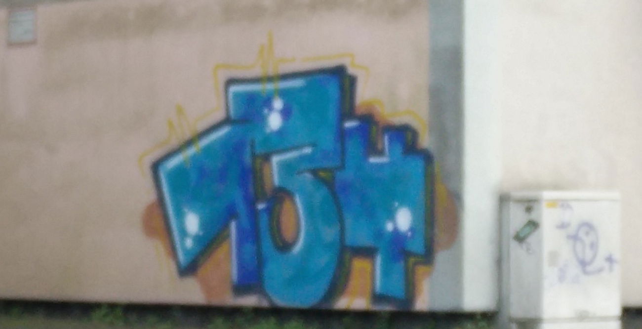 Graffiti Bombing in Essen - Photo by Pentabarf - essen, 134 (2016)