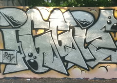 Graffiti Wall in Köln - Photo by Pentabarf - cgn, cologne, gremberg (2017)
