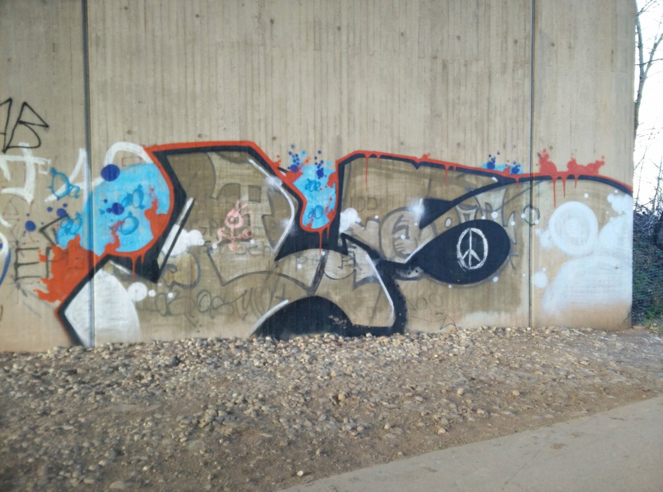 Graffiti Wall in Deutschland - Photo by Pentabarf - L5, L5crew, A1