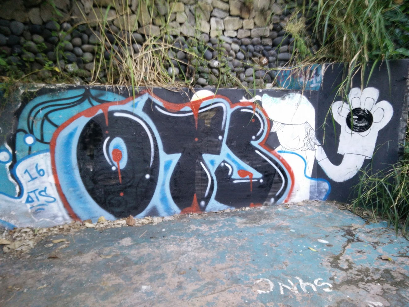 Graffiti Bombing in Indonesia - Photo by Pentabarf - indonesia, indonesien, ubud (2016)