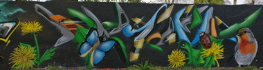 Graffiti Wall in Köln - Photo by Pentabarf - cologne, cgn, köln (2017)