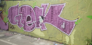 Graffiti Wall in Deutschland - Photo by Pentabarf - brühl, walloffame, km (2016)