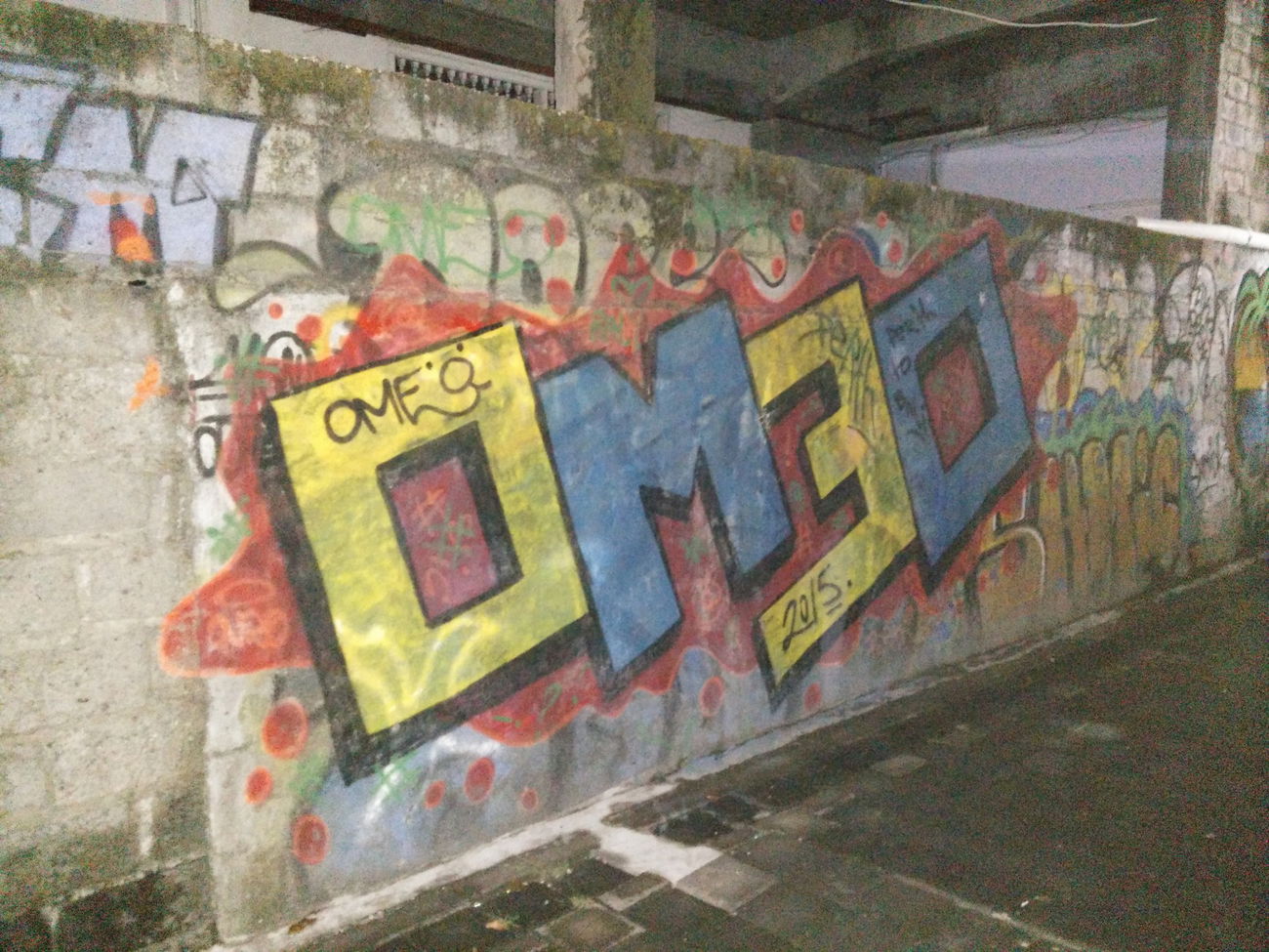 Graffiti Wall in Kutabali - Photo by Pentabarf - indonesia, indonesien, kutabali (2015)