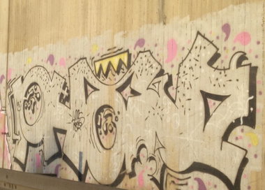 Graffiti in Erftstadt - Photo by Pentabarf - A1, Erftstadt, pham (2014)
