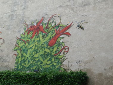 Graffiti Wall in Barcelona - Photo by Pentabarf - Barcelona, Spanien, Spain (2012)