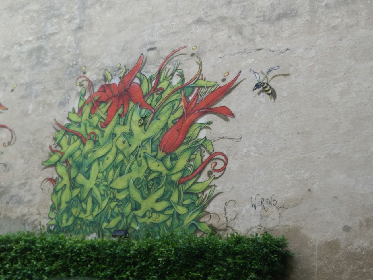 Graffiti Wall in Barcelona - Photo by Pentabarf - Barcelona, Spanien, Spain (2012)