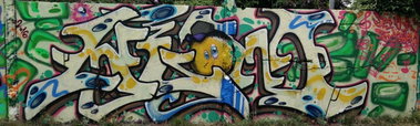 Graffiti Wall in Köln - Photo by Pentabarf - köln, cgn, cologne (2016)