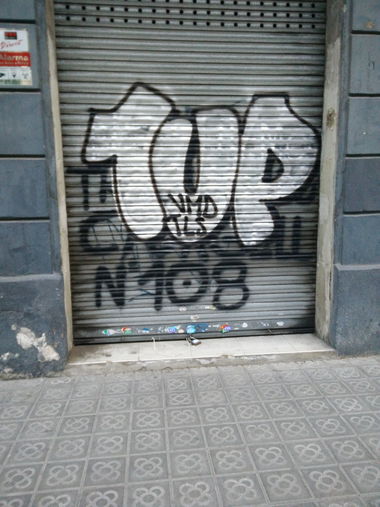 Graffiti Bombing in Barcelona - Photo by Pentabarf - Barcelona, Spanien, Spain (2016)