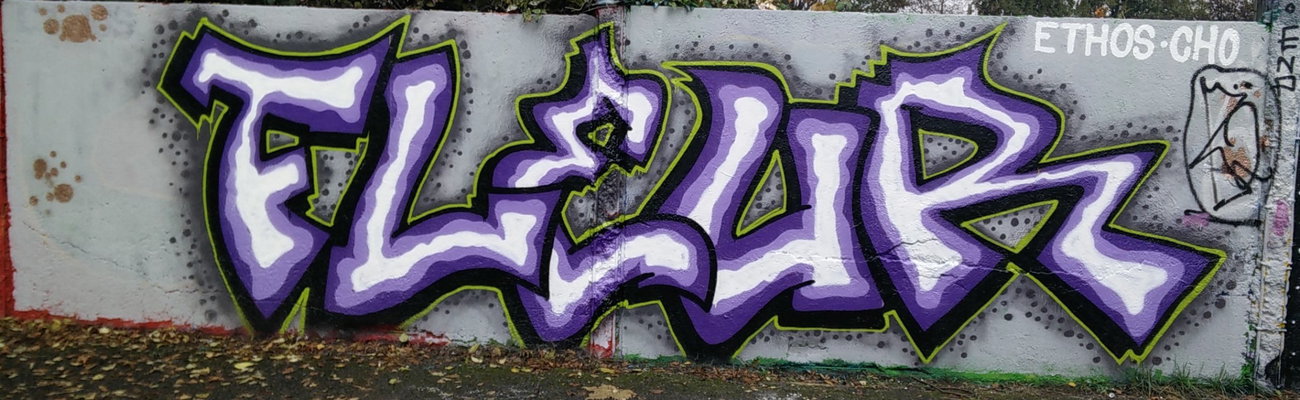 Graffiti Wall in Köln - Photo by Pentabarf - cgn, cologne, köln (2016)