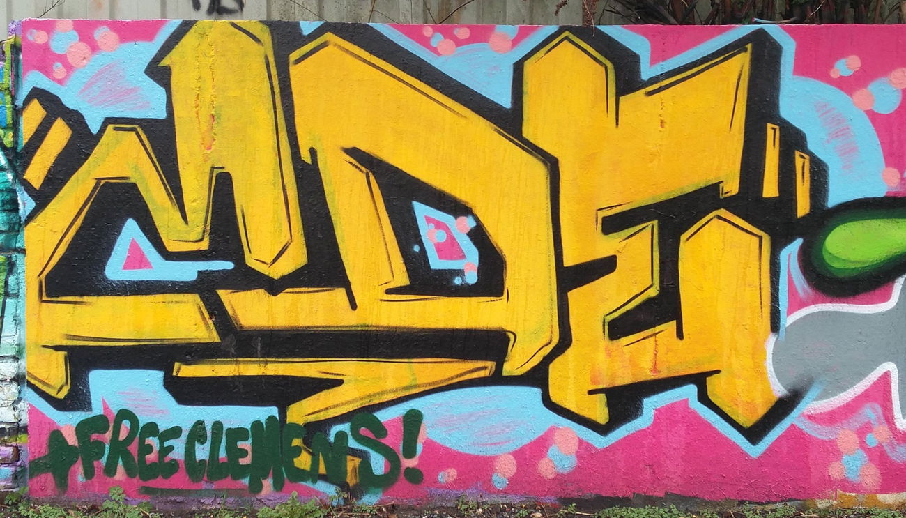 Graffiti Wall in Köln - Photo by Pentabarf - cgn, cologne, Köln (2018)