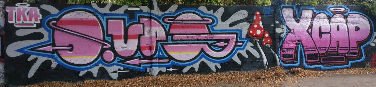 Graffiti Wall in Köln - Photo by Pentabarf - cgn, cologne, Köln (2018)