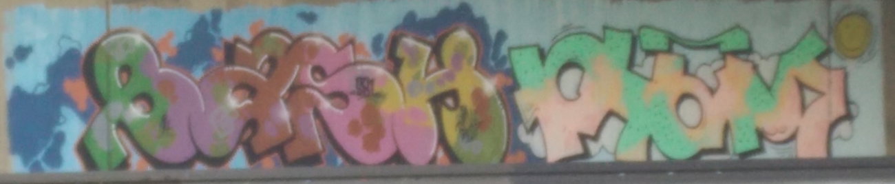 Graffiti in Erftstadt - Photo by Pentabarf - A1, Erftstadt, bash