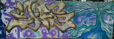 Graffiti Wall in Köln - Photo by Pentabarf - köln, cgn, cologne (2016)