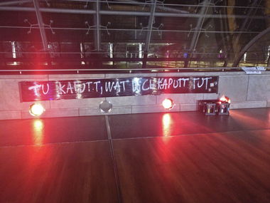 Graffiti Wall in Leipzig - Photo by Pentabarf - 34C3 (2017)