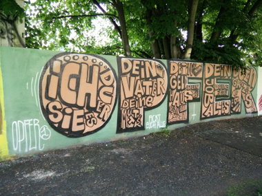 Graffiti Wall in Köln - Photo by Pentabarf - cgn, cologne, köln (2016)