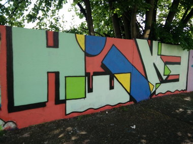 Graffiti Wall in Köln - Photo by Pentabarf - cgn, cologne, köln (2016)